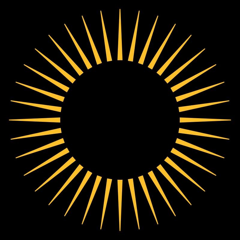 Rays,wreath, sun, your design, frame, text