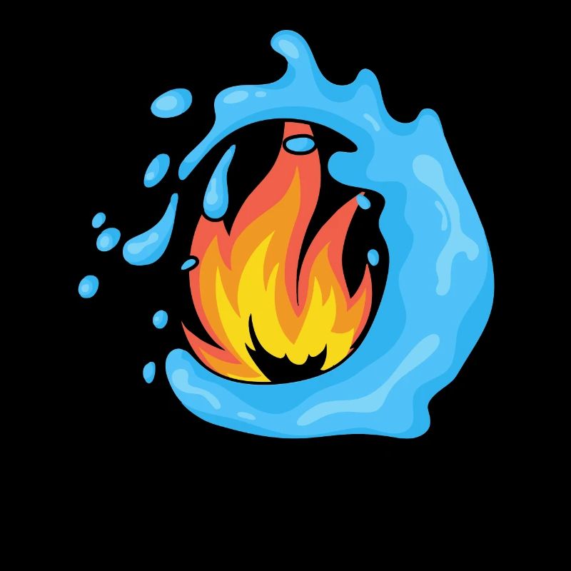 Éléments Feu et eau
