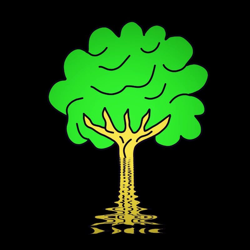 Beautiful nature. Tree for environment and nature. Oak