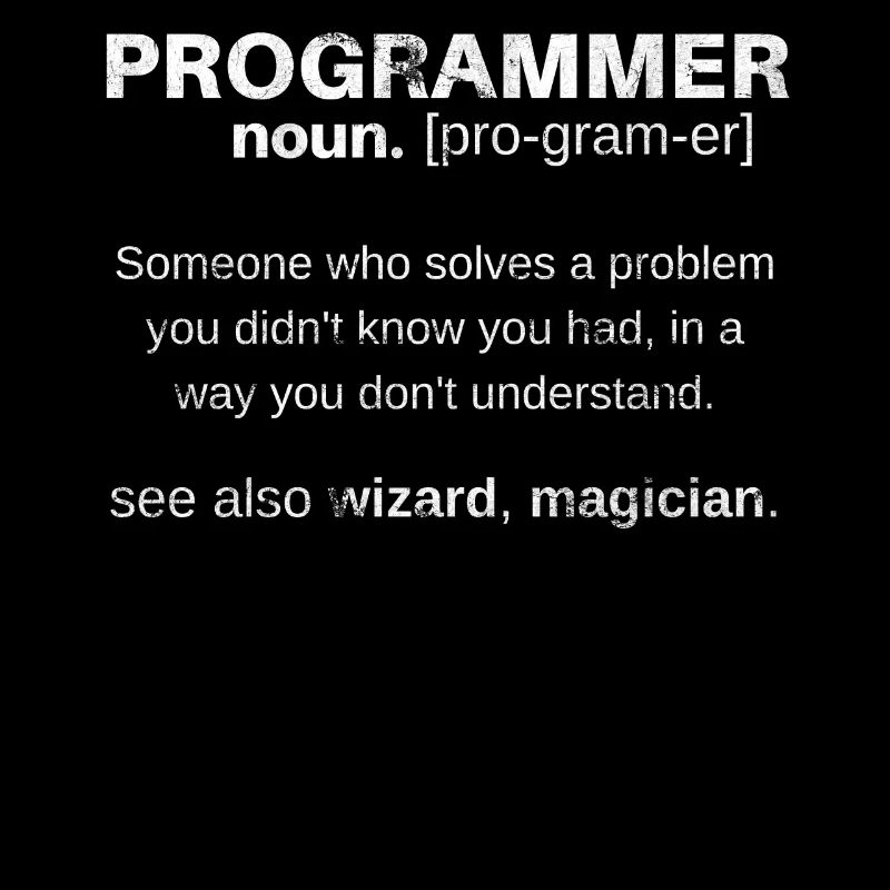 Lustiges Geschenk Programmierer Computer Erklärung