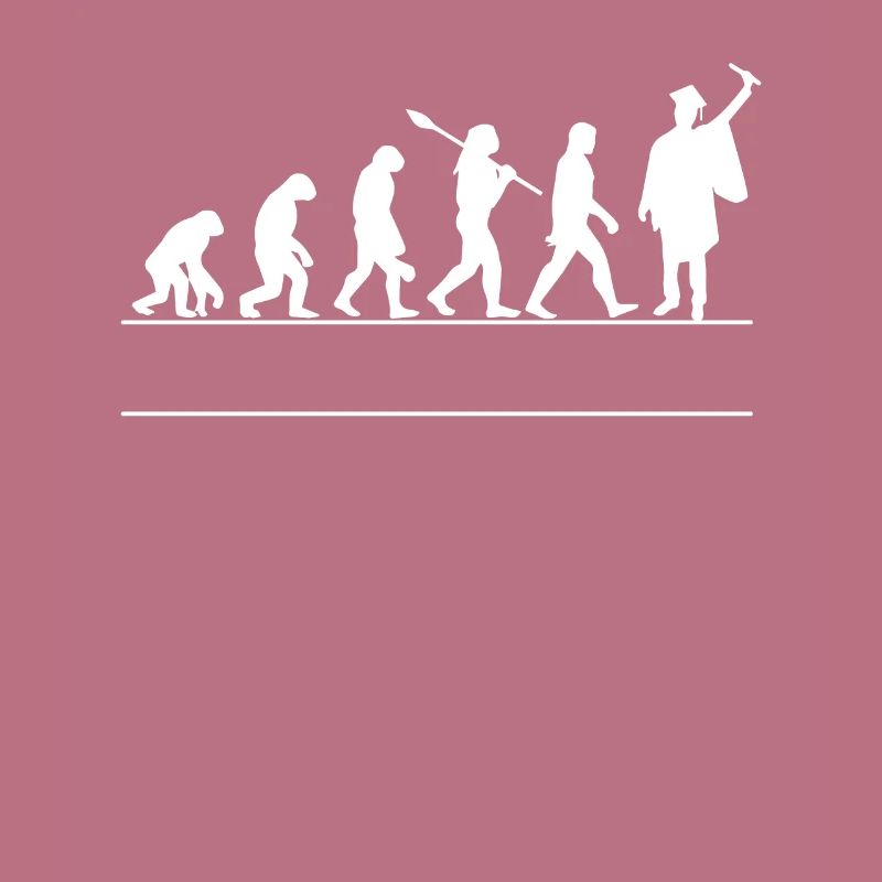 Graduation Evolution funny gift idea