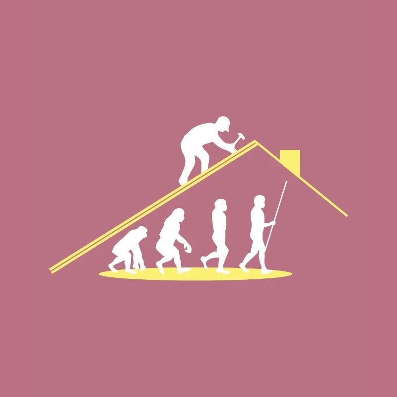 Roofer Evolution Worker