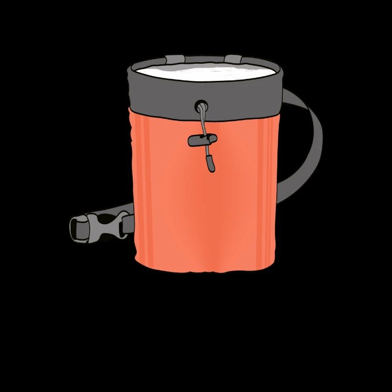 Klettern Kreidetasche Steinklettern Geschenk