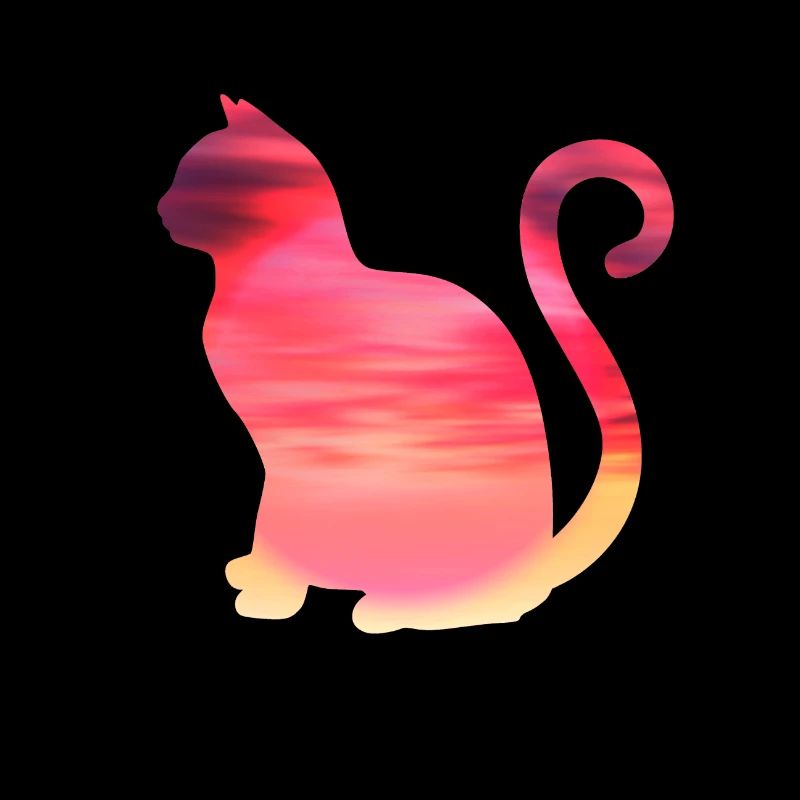 Beau chat design chat chat animal