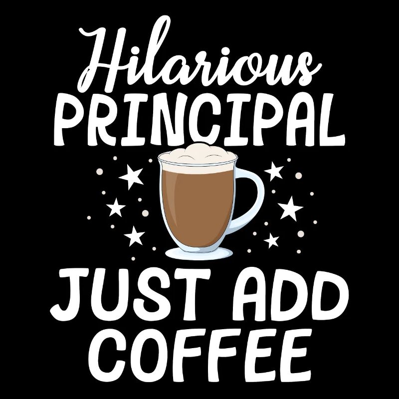 École hilarante juste ajouter école de café