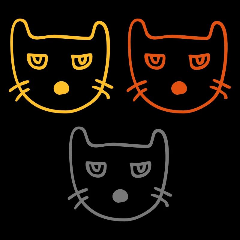 Wütende Katzen