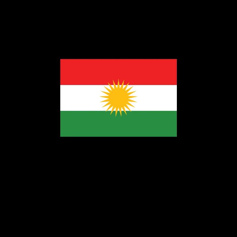 Drapeau du Kurdistan drapeau kurde YPG Kurde Afrin
