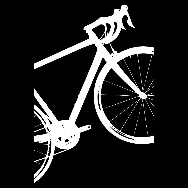 vélo de course étrange et inhabituel
