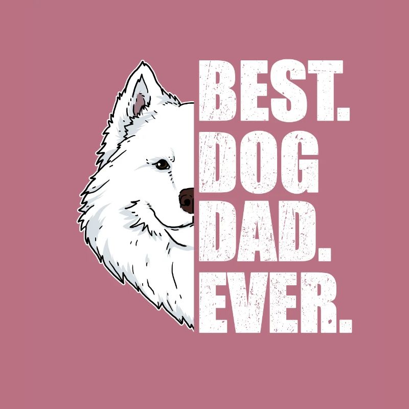 Bester Hunde Papa Samojede Hunde Geschenk
