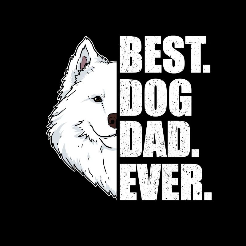 Bester Hunde Papa Samojede Hunde Geschenk