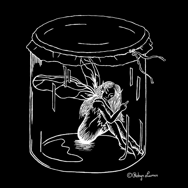 Elfes dans le verre (merch de sang d’argent)