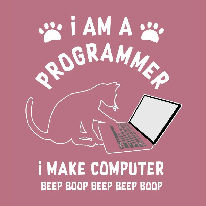 Programmeur Cat Programmeur ordinateur chat