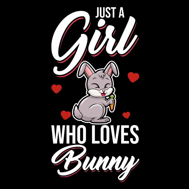 Juste une fille qui aime Bunny Rabbit Rabbit