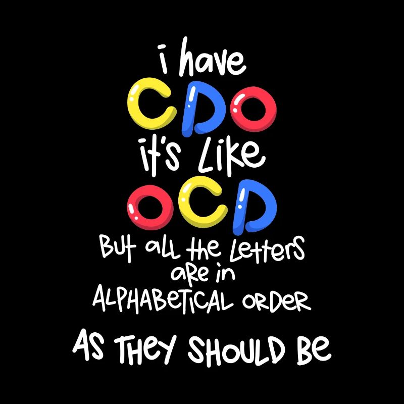L'humour TOC a CDO comme TOC avec des lettres