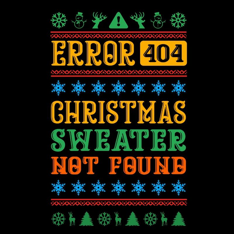 Error No Christmas Sweater Found