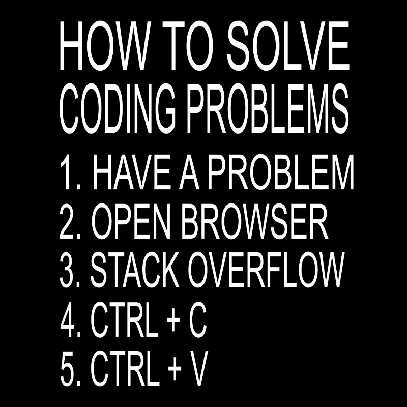 Programmer coder solving computer science problems