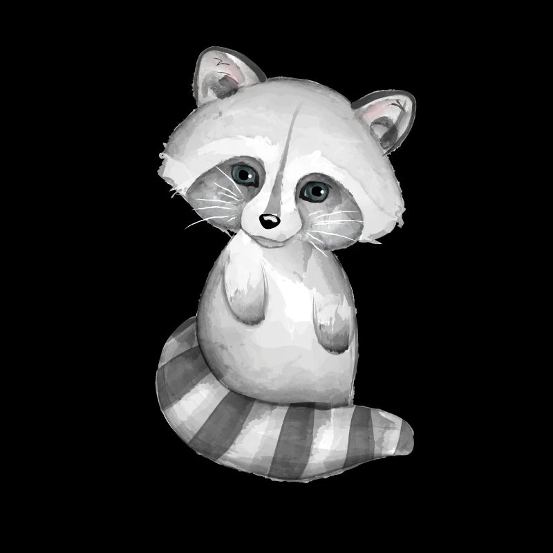 Netter Babywaschbär