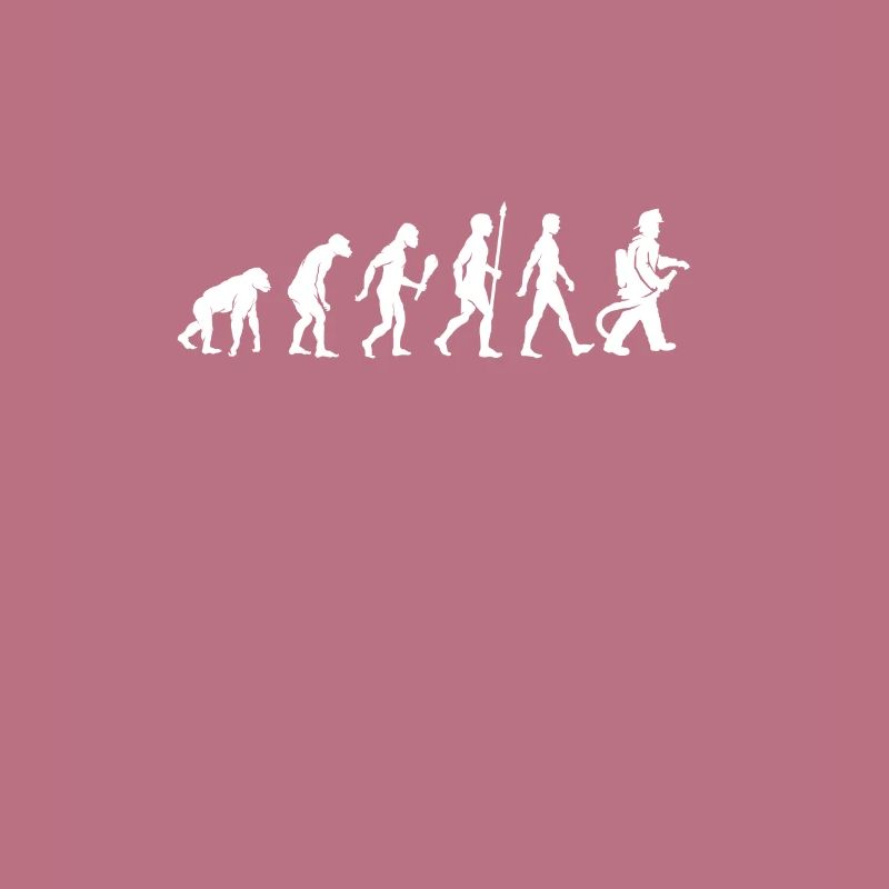 Funny Fireman Evolution Firefighter Gift Idea