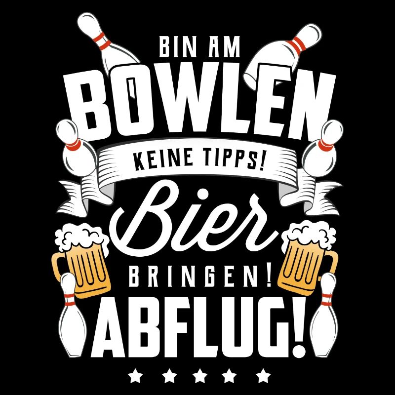 Bowling Bowling Liebhaber Bowling Geschenk Idee Bo