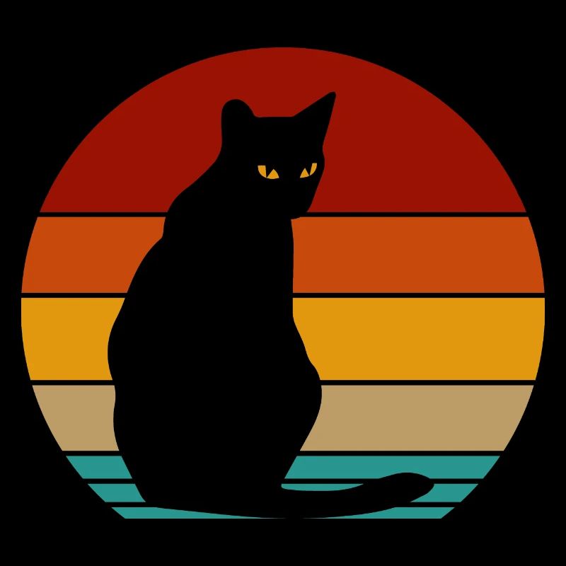 chat rétro