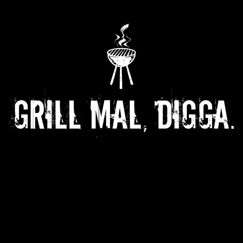 Grill Mal Digga BBQ Griller Griller Sort