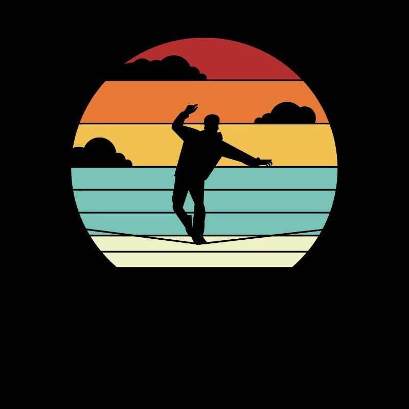 Slackliner Trickline Trainer Monkey Profis