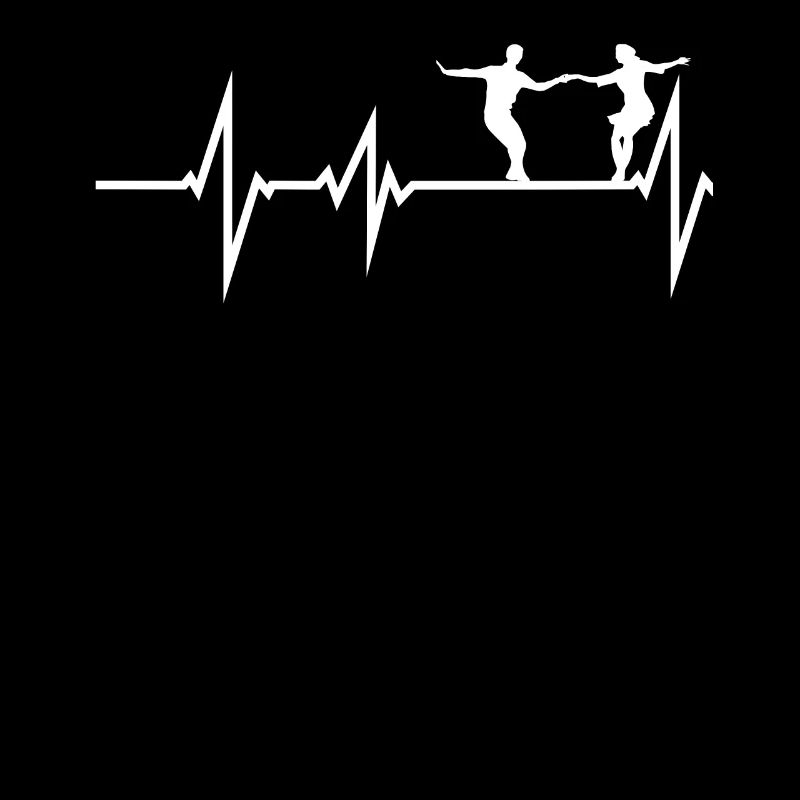 Dancing Dance School Gift Heartbeat