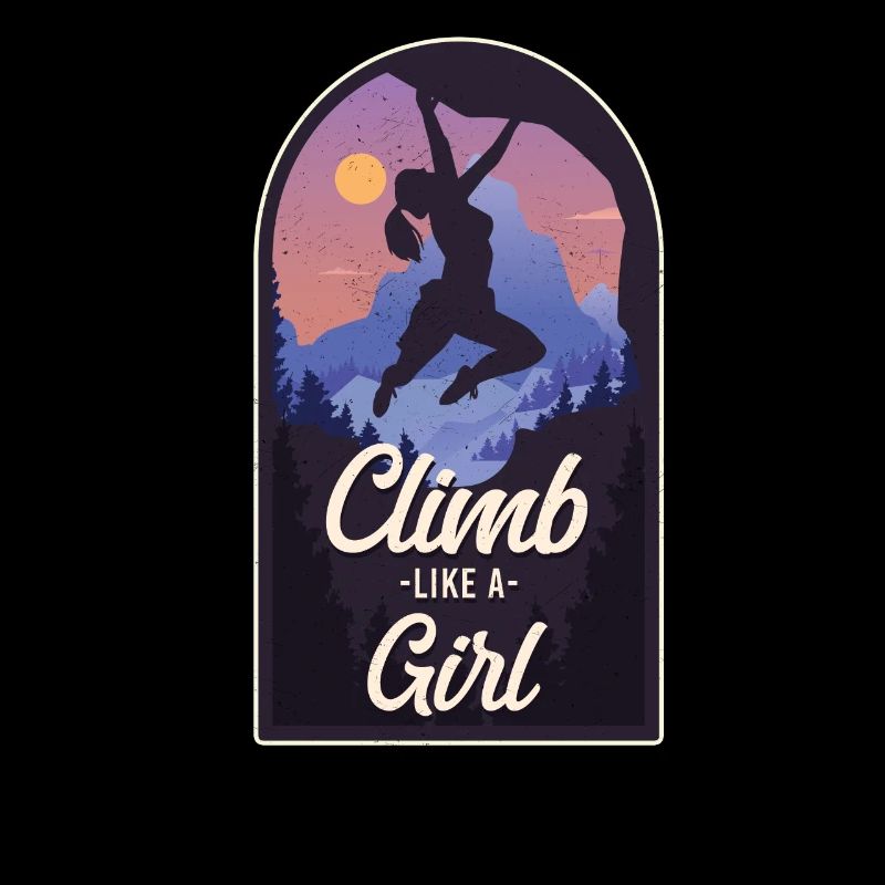 Rock Climbing Climber Climb Like A