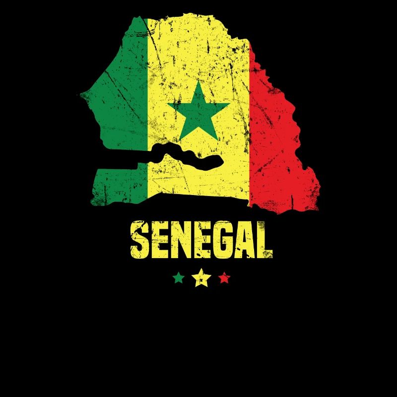 Sénégal Drapeau sénégalais