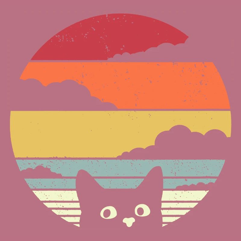 Graphique drôle de chat