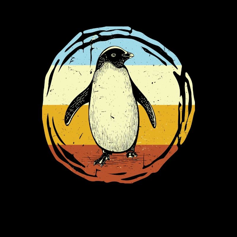 Retro Penguin