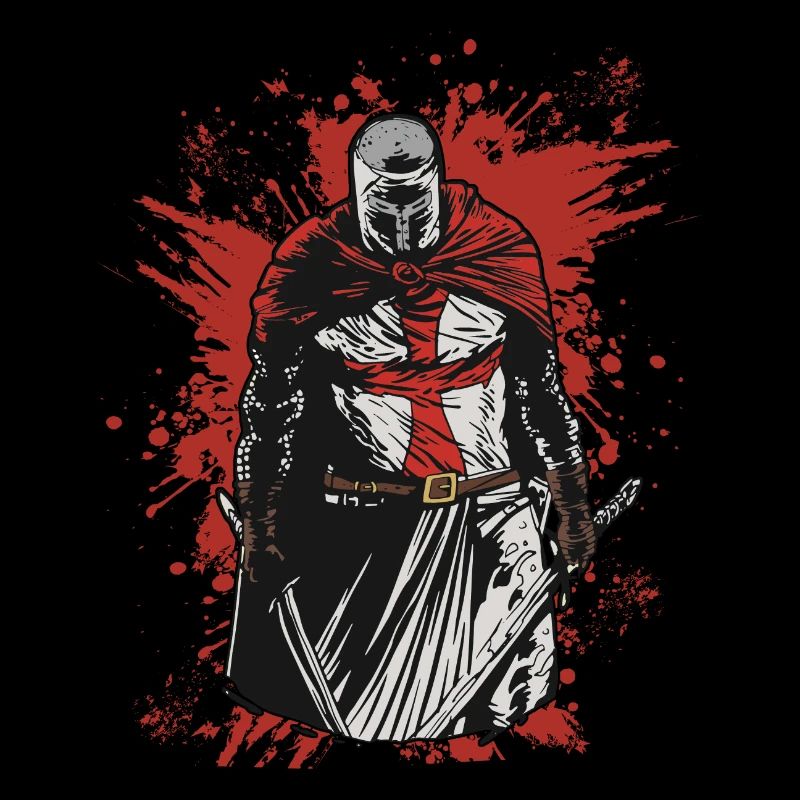 Crusader Knights Templar Deus Vult Knight Templar