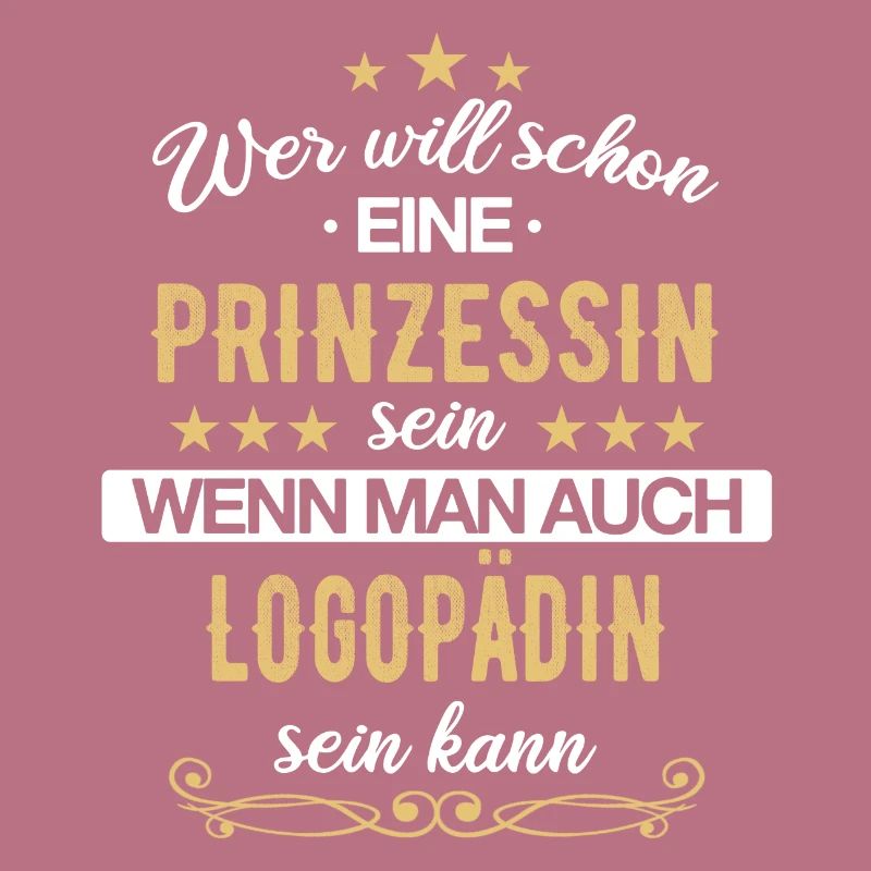 Logopädin Logopädie Rehabilitation Beruf Spruch