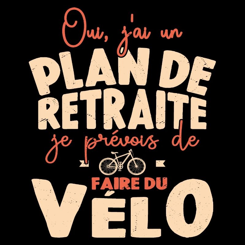 Plan De Retraite Cycliste Retraité Cyclisme Vélo
