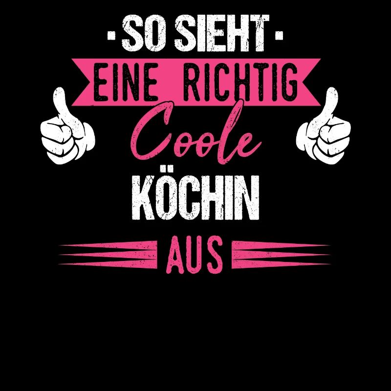 Koch Köchin Chefkoch kochen Küche Beruf Spruch