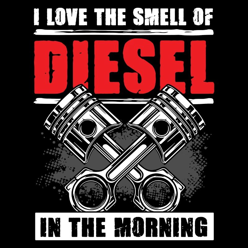 J’adore l’odeur du diesel dans le mécanicien du matin