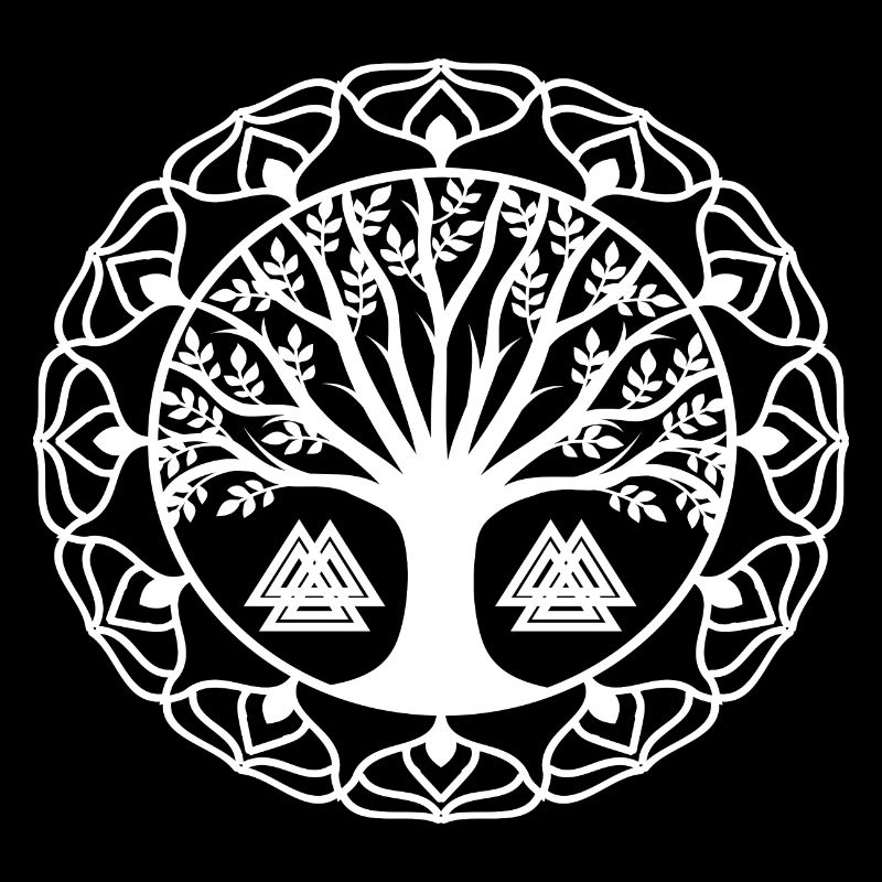 Baum des Lebens Yggdrasil Weltesche Wikinger
