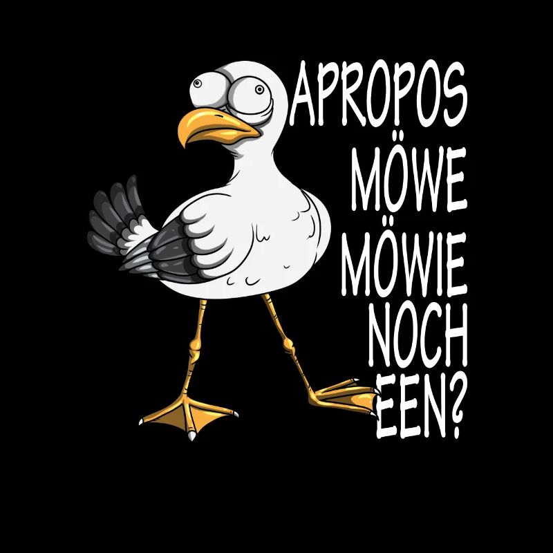 Norddeutsche Apropos Möwe! Möwie noch een Möwen