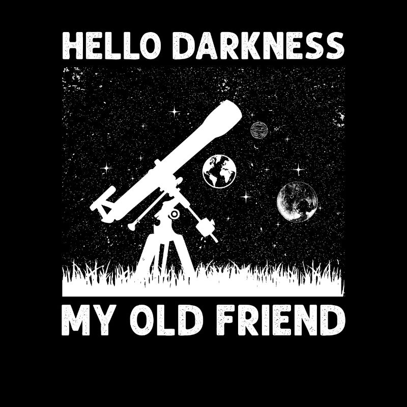 Telescope Astronomy Hello Darkness