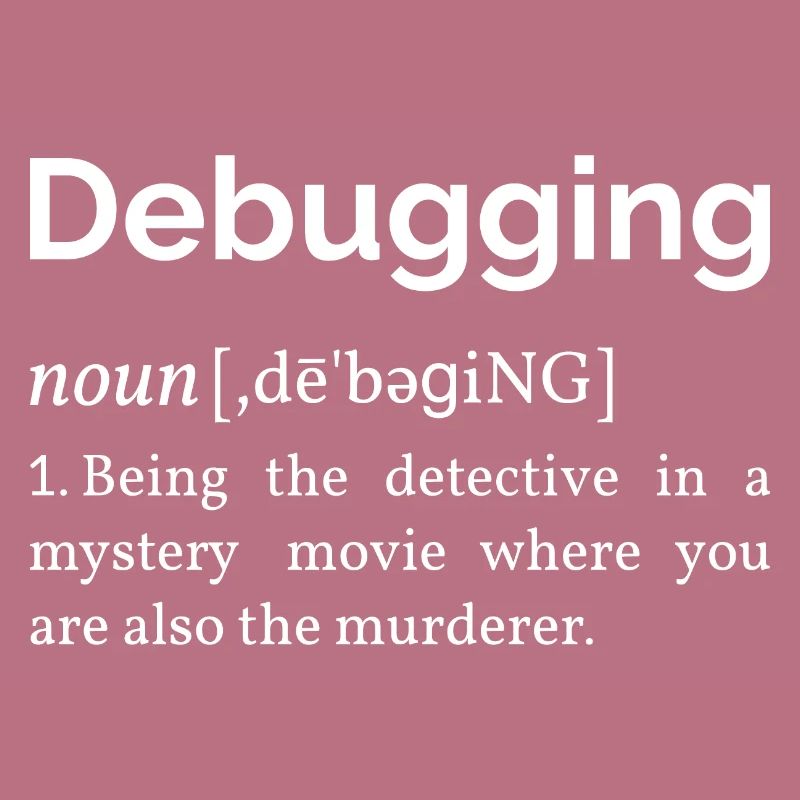 Debugging Definition I