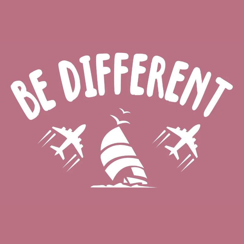 Sei anders Segel oder Fliege