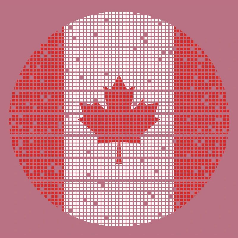 Drapeau du Canada Feuille d’érable Drapeau canadien Canada