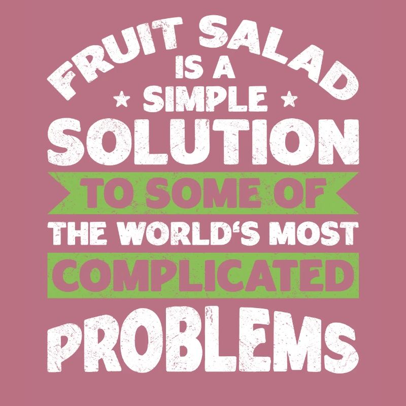 Fruit Salad Is A Simple Solution
