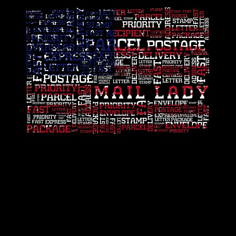 Post lady, postal delivery