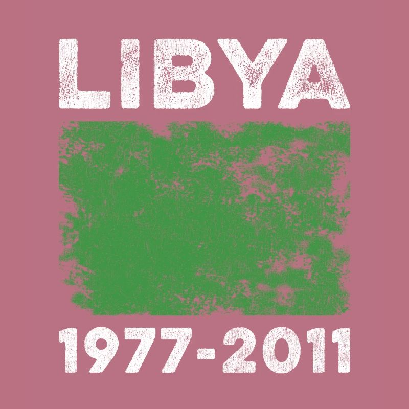 Libye 1977-2011 Drapeau Vintage Drapeau Libyen