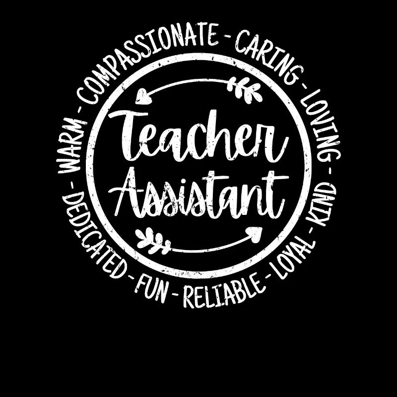 Lehrer Assistant Life Teaching Team Vintage