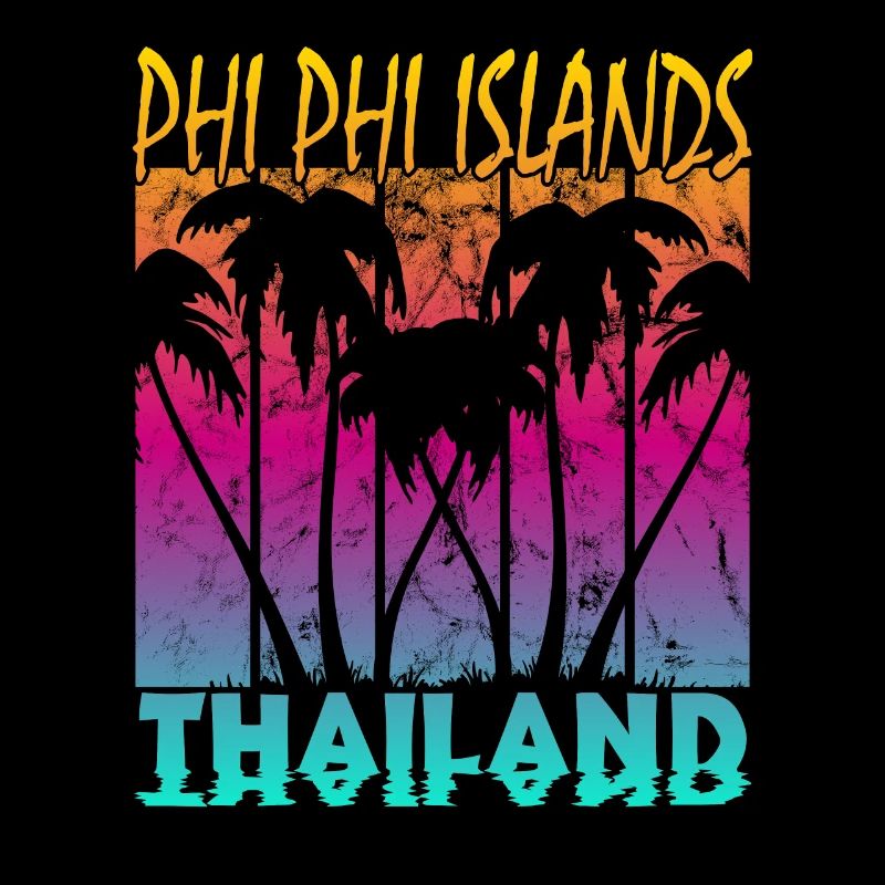 Vintage Phi Phi Islands Thailand
