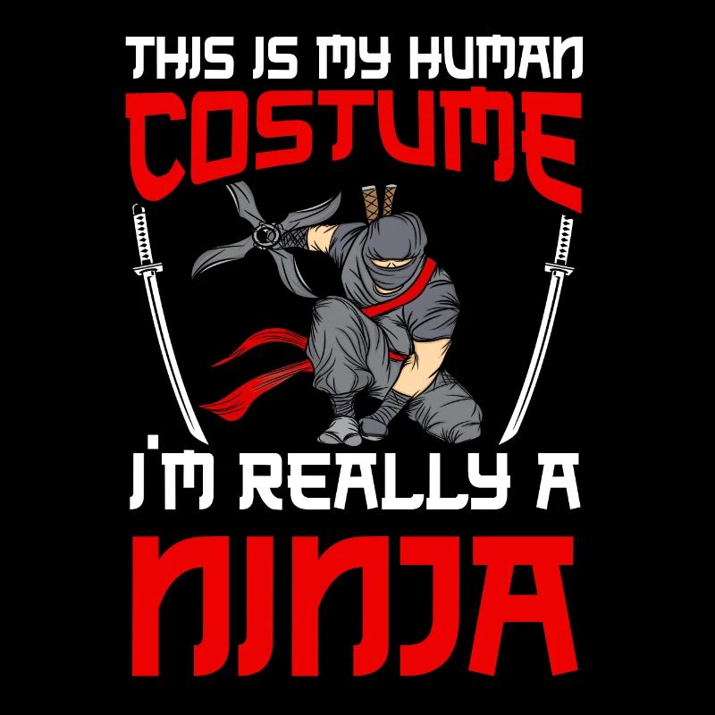 Ninja Geschenk Karate Ninjutsu Judo Samurai Japan