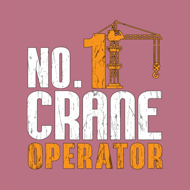 Crane Operator Construction Construction Profession Work Gift