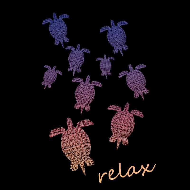 Schildkröten Turtle relax